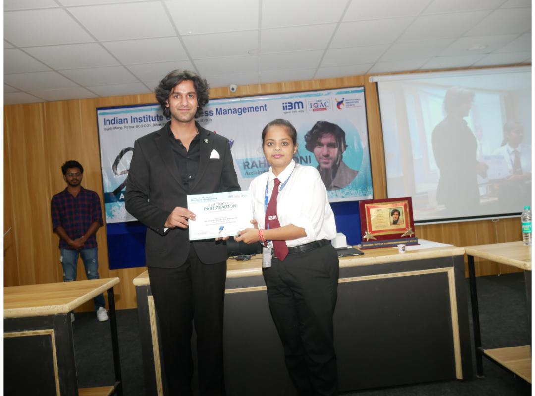 Rahul Soni Conducts “All Can Sketch” Workshop for PGDM, BBA, BCA & MAMC Students at IIBM and ZHI Patna